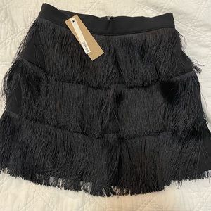 Do+Be Tassel Fringe Skirt NWT